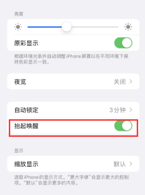 临洮苹果授权维修站分享iPhone轻点无法唤醒怎么办