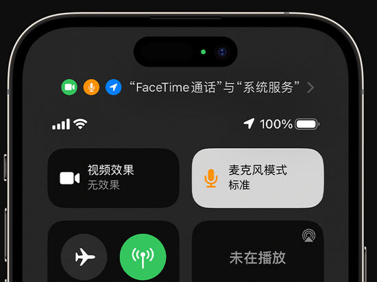 临洮苹果授权维修网点分享iPhone在通话时让你的声音更清晰 