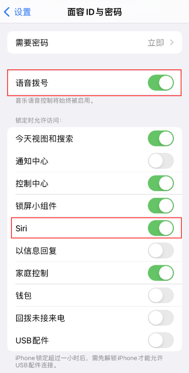 临洮苹果维修网点分享不解锁 iPhone 的情况下通过 Siri 拨打电话的方法 